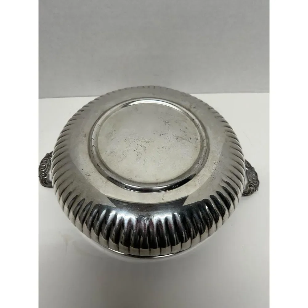 Silver Plate Covered 9